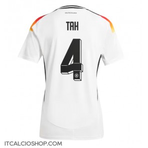 Germania Jonathan Tah #4 Prima Maglia Europei 2024 Manica Corta